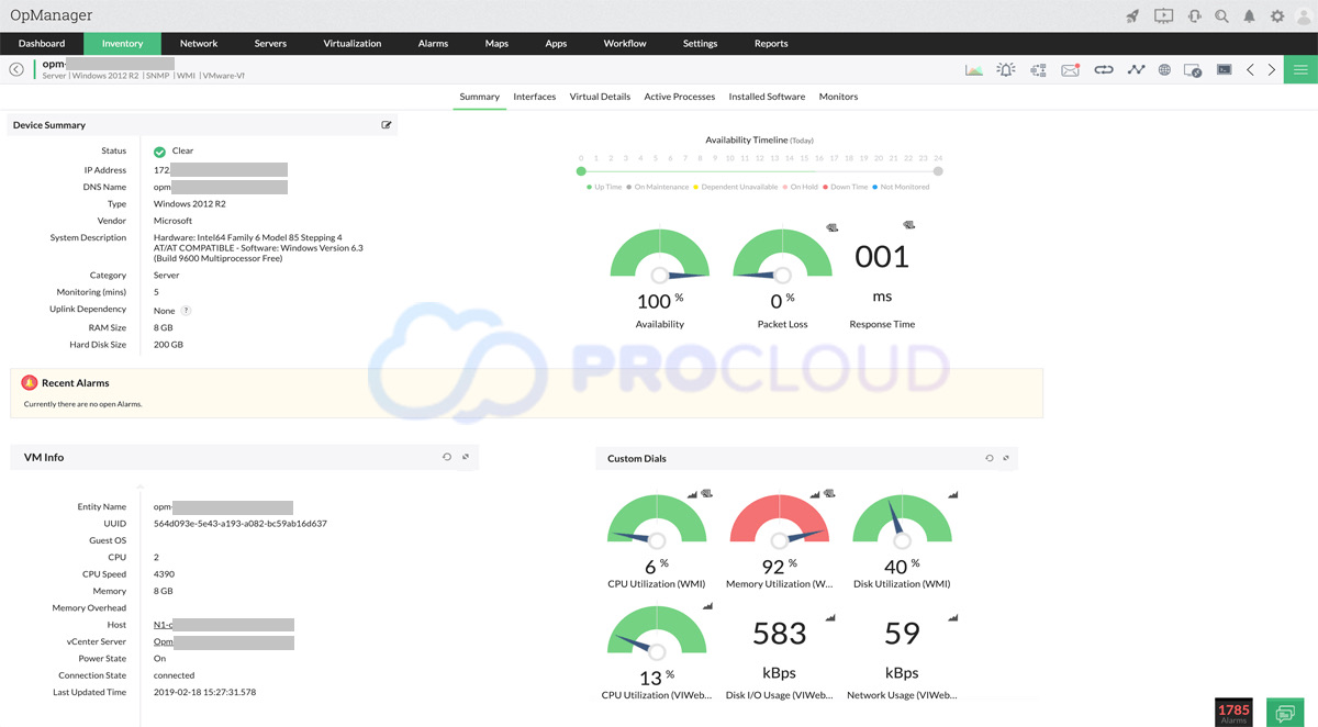 ManageEngine OpManager
